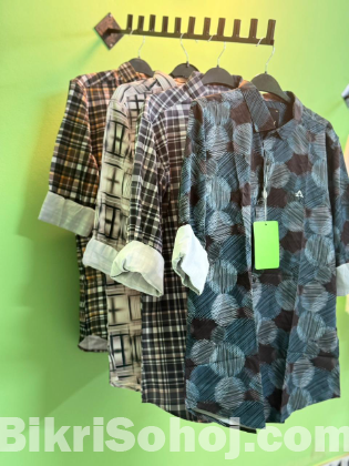 চেক শার্ট, ড্রপ সোলডার, জার্সি, জগারস পেন্ট